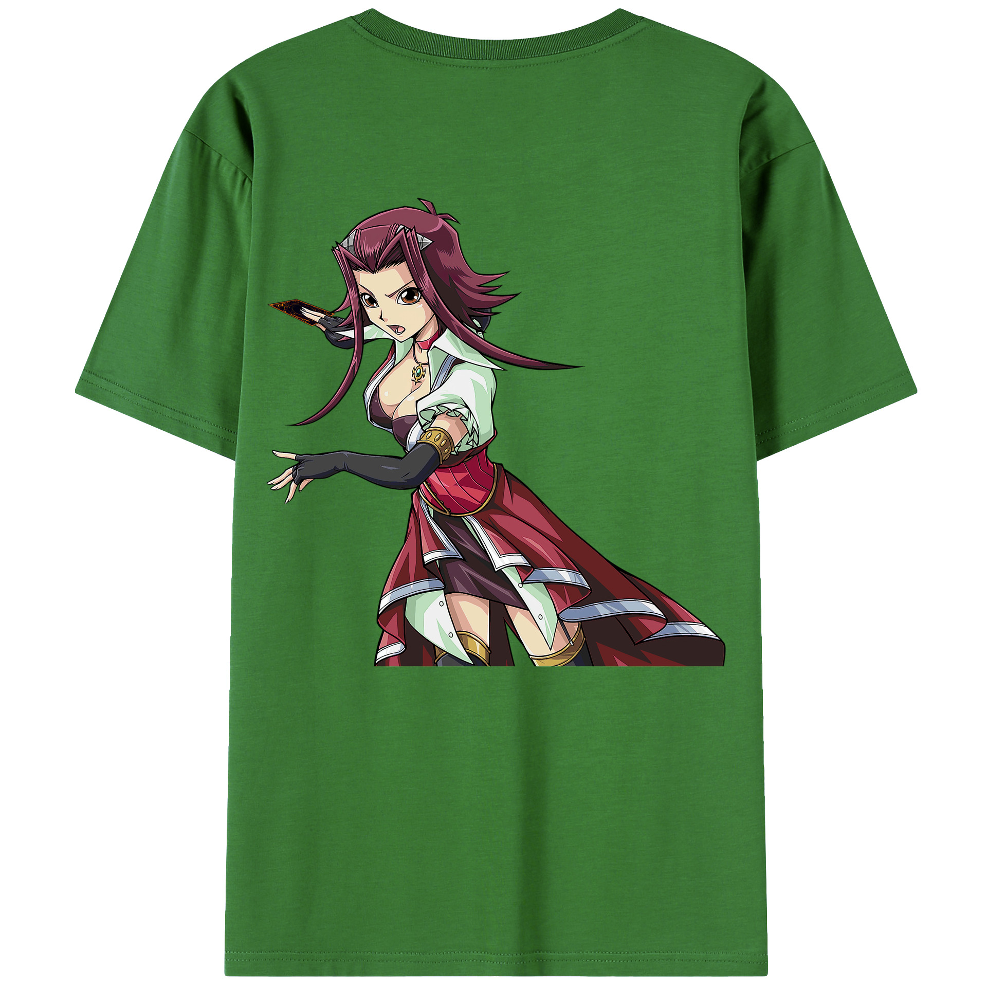 （画像用） 遊☆戯☆王 Yu-Gi-Oh! レディース半袖Tシャツ(バックプリント)
